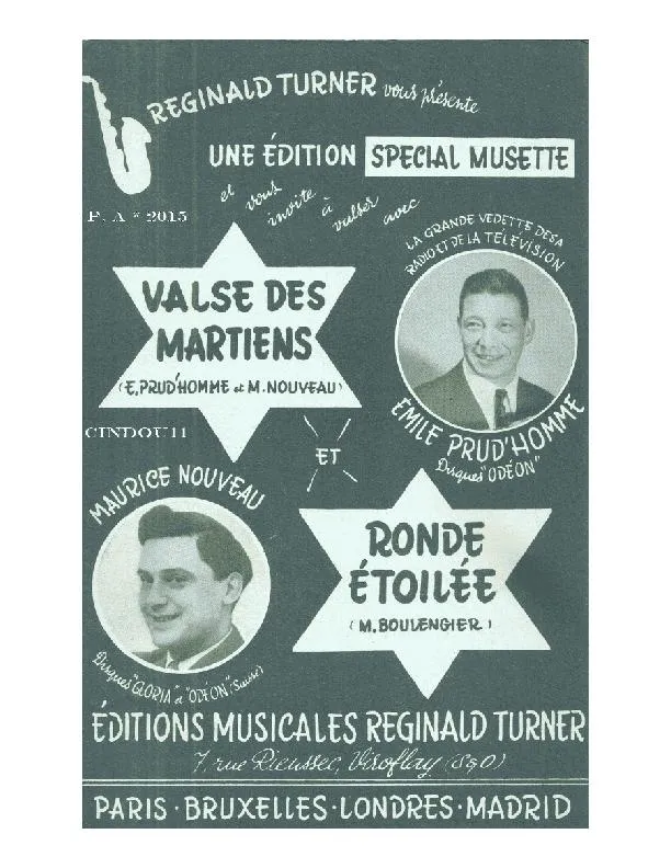 télécharger la partition d'accordéon Ronde étoilée (Orchestration) (Valse) au format PDF