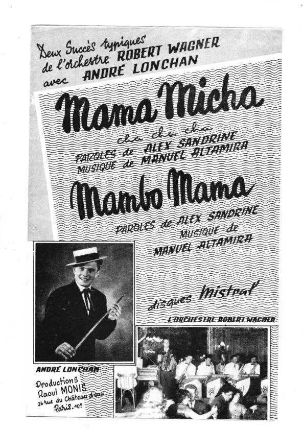 télécharger la partition d'accordéon Mama Micha + Mambo Mama (Orchestration) au format PDF