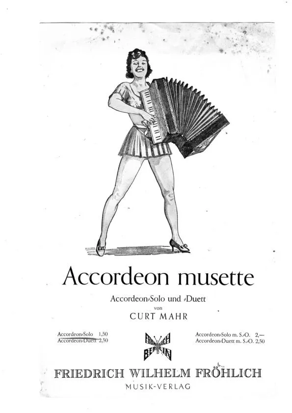 télécharger la partition d'accordéon Accordéon Musette (Valse Musette) au format PDF