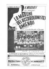 télécharger la partition d'accordéon La marche des accordéonistes Amiénois au format PDF