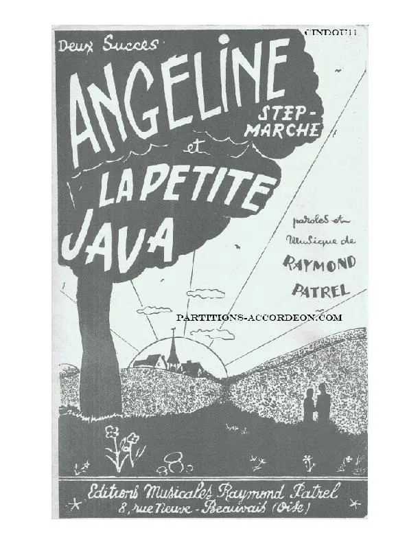 télécharger la partition d'accordéon La petite java (Orchestration Complète) au format PDF