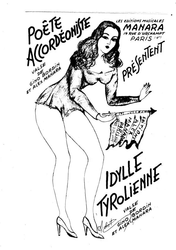 télécharger la partition d'accordéon Poète Accordéoniste + Idylle Tyrolienne (Valse) au format PDF