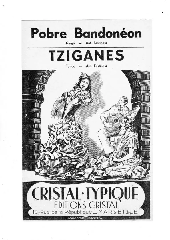 télécharger la partition d'accordéon Pobre Bandonéon + Tziganes (Orchestration) (Tango) au format PDF