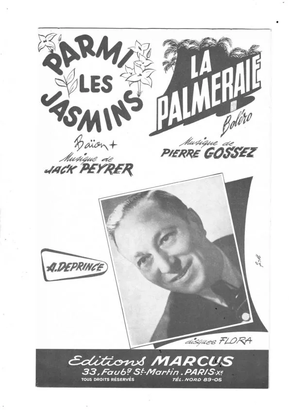 télécharger la partition d'accordéon Parmi les jasmins (Orchestration) (Baïon) au format PDF