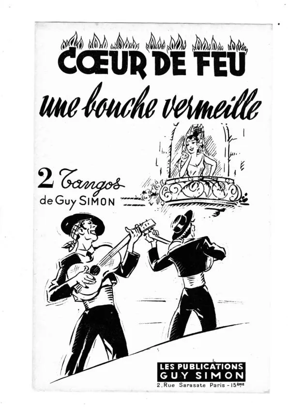 télécharger la partition d'accordéon Cœur de feu (Orchestration) (Tango) au format PDF