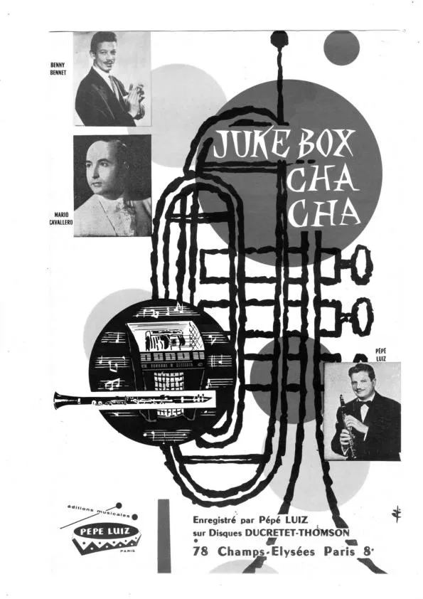 télécharger la partition d'accordéon Juke Box Cha Cha (Orchestration Complète) au format PDF