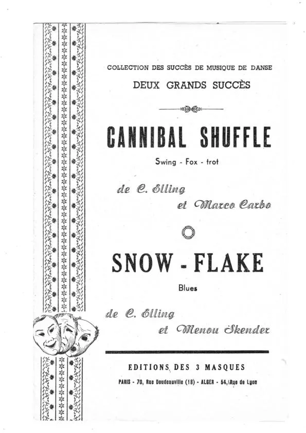 télécharger la partition d'accordéon Snow Flake (Orchestration) (Blues) au format PDF