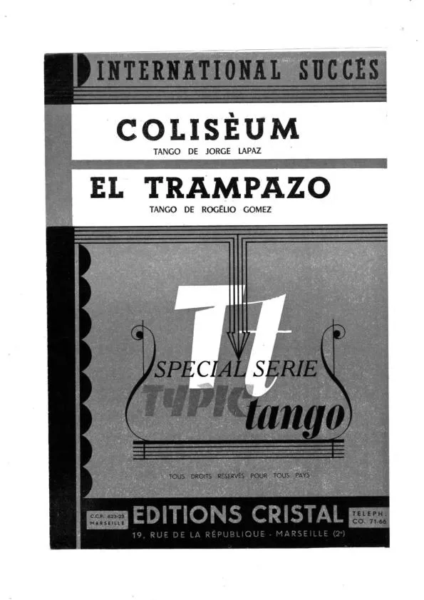 télécharger la partition d'accordéon El Trampazo (Orchestration) (Tango) au format PDF