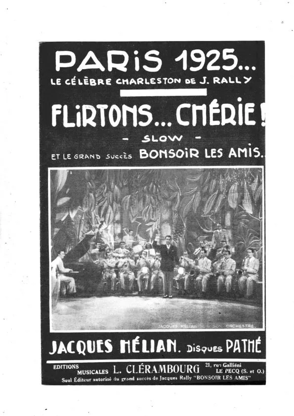 télécharger la partition d'accordéon Paris 1925 (Charleston) au format PDF
