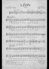 télécharger la partition d'accordéon Léon (Chant : Annie Cordy) (Tango) au format PDF