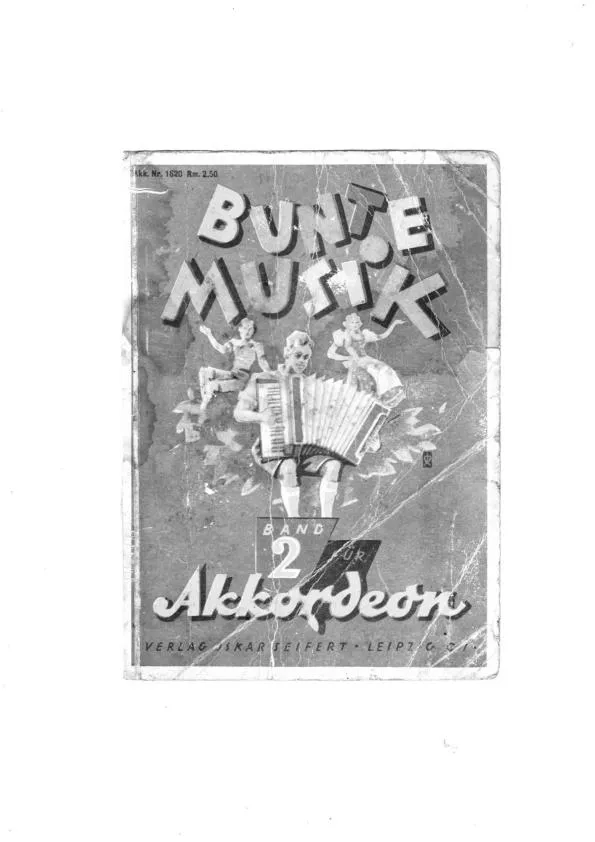 télécharger la partition d'accordéon Bunte Musik (Band 2) (160 pages Typiques du Tyrol et Autres) au format PDF