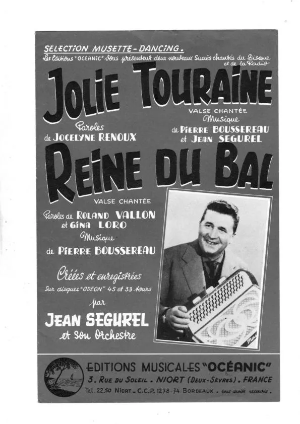 télécharger la partition d'accordéon Reine du bal (Valse) au format PDF