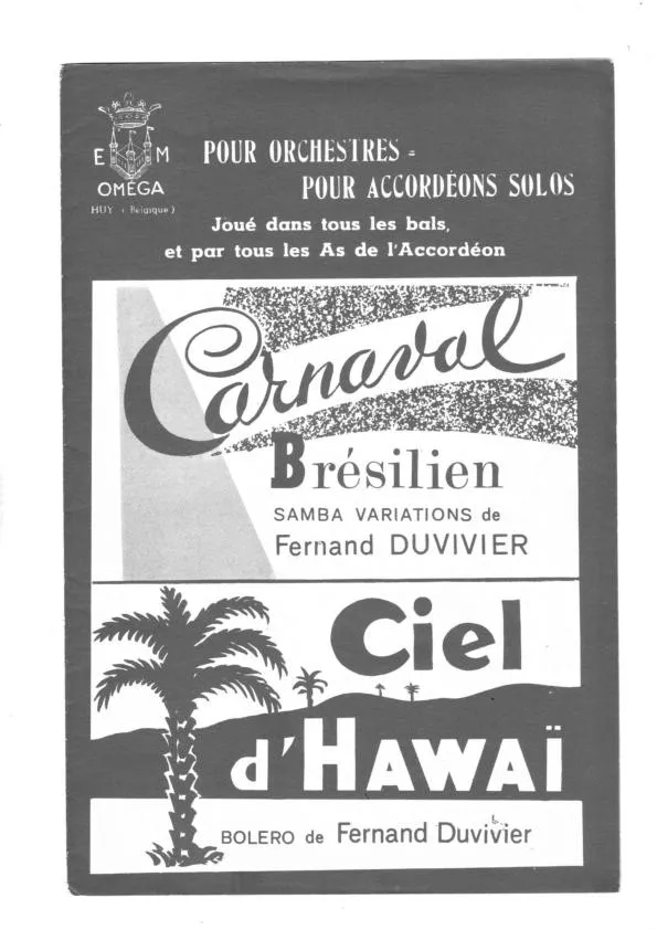 télécharger la partition d'accordéon Carnaval Brésilien (Orchestration Complète) (Samba Variations) au format PDF