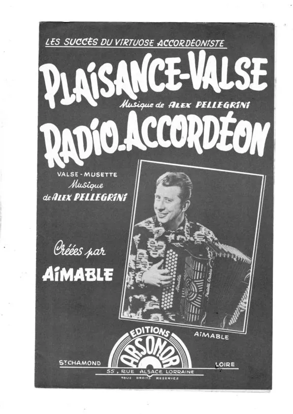 télécharger la partition d'accordéon Radio Accordéon (Valse) au format PDF