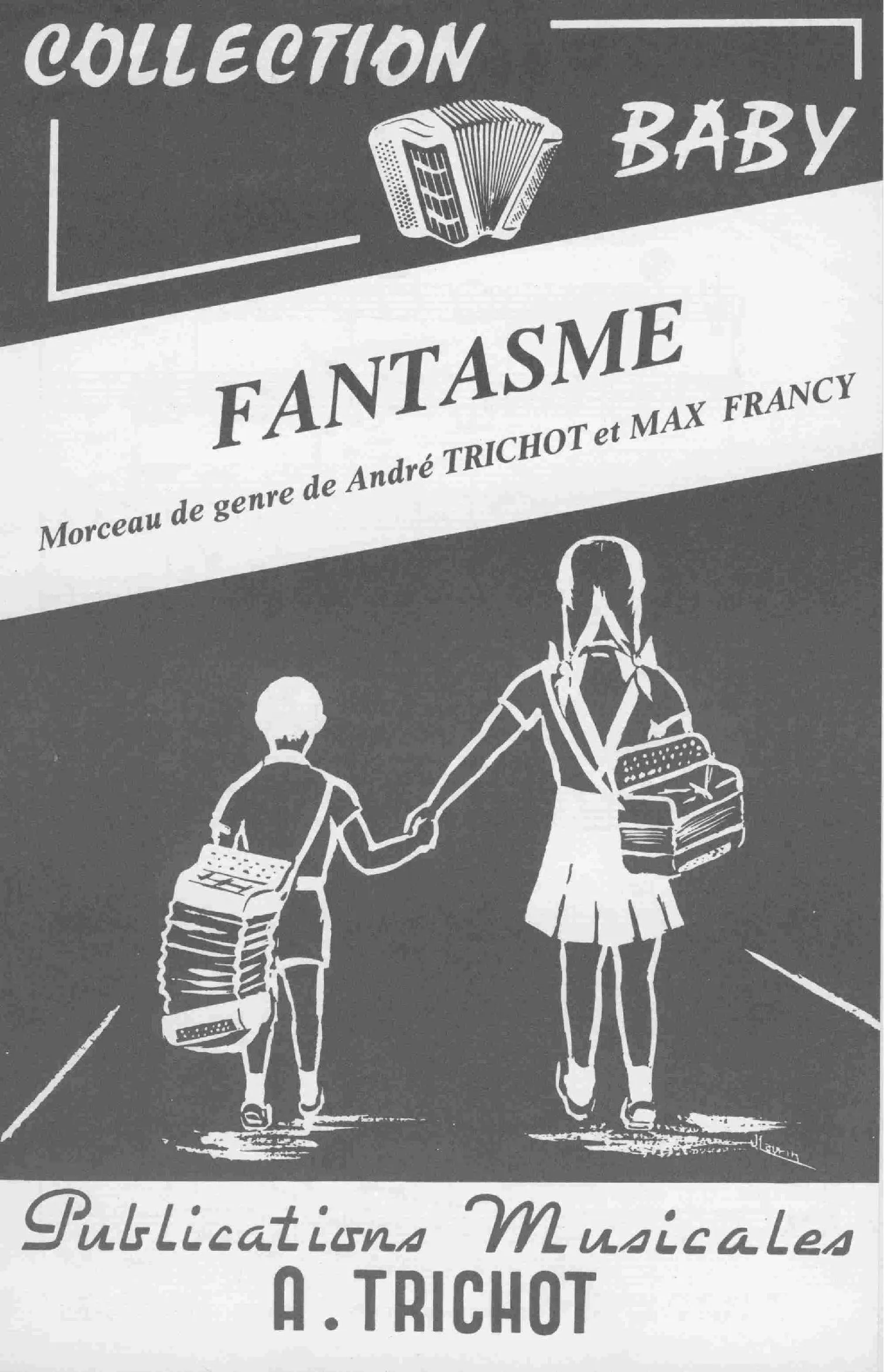 télécharger la partition d'accordéon Fantasme au format PDF