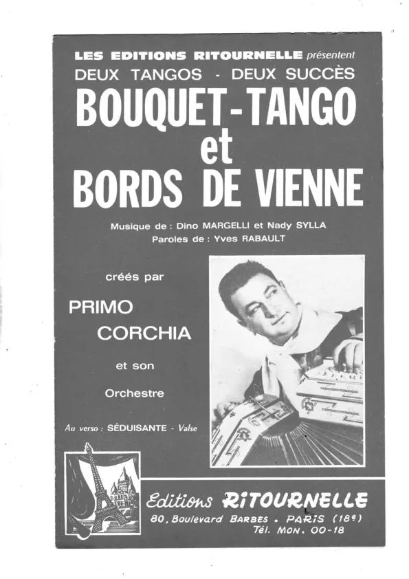 télécharger la partition d'accordéon Bords de Vienne (Orchestration) (Tango) au format PDF