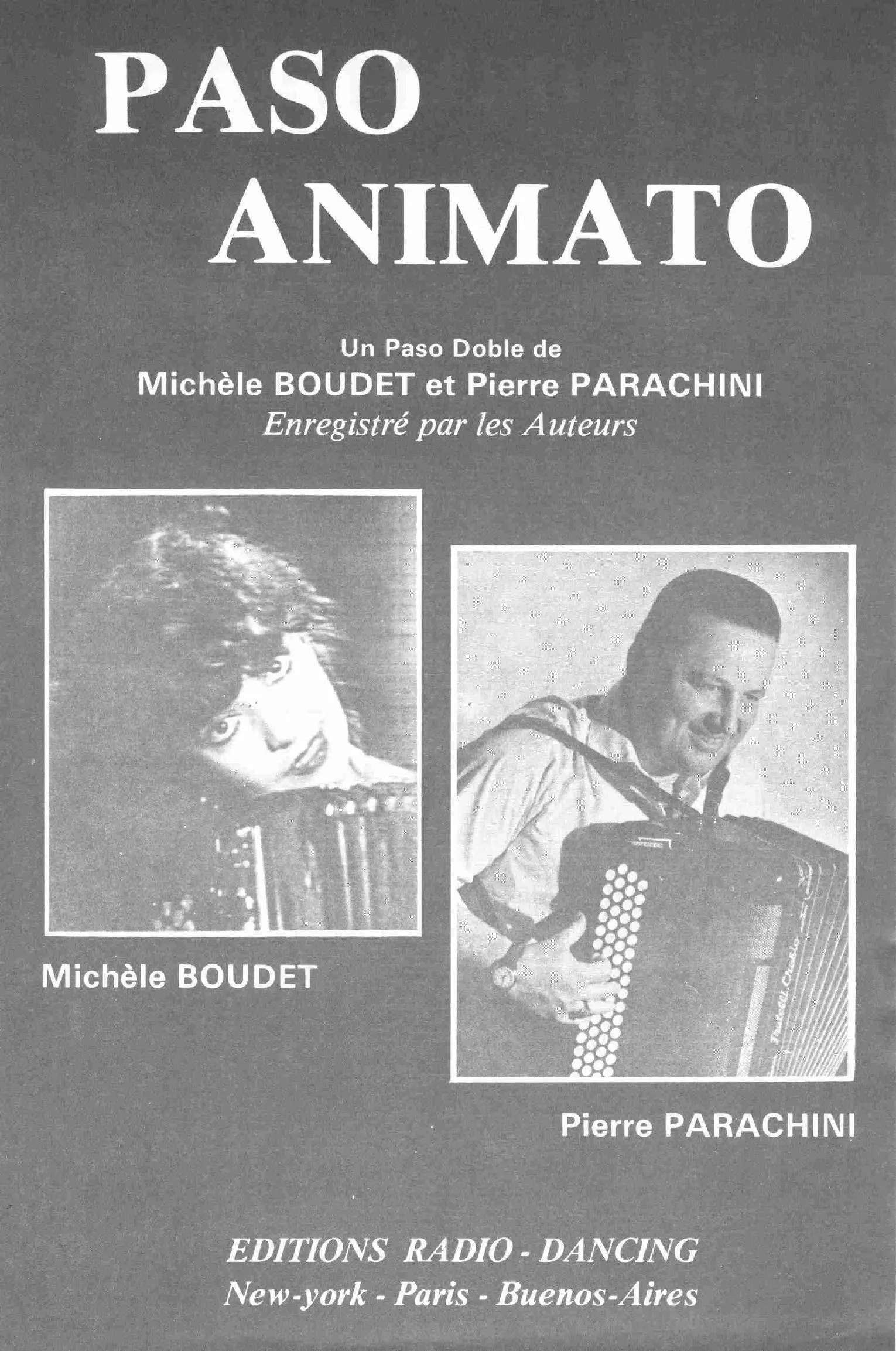 télécharger la partition d'accordéon Paso Animato (Paso Doble) au format PDF