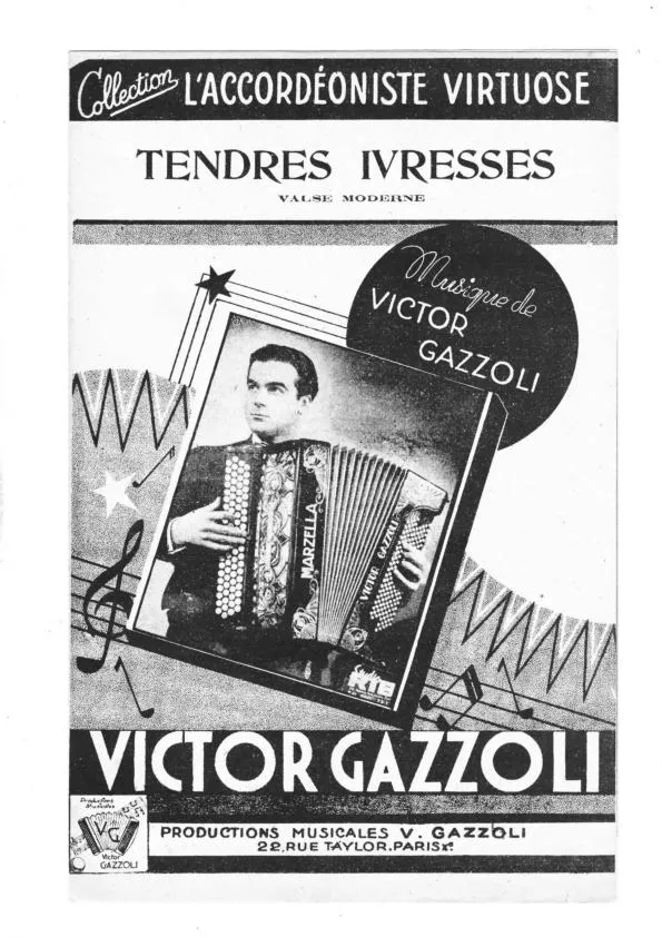 télécharger la partition d'accordéon Tendres Ivresses (Valse Moderne) au format PDF