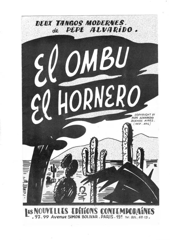 télécharger la partition d'accordéon El Ombu (Tango Moderne) au format PDF