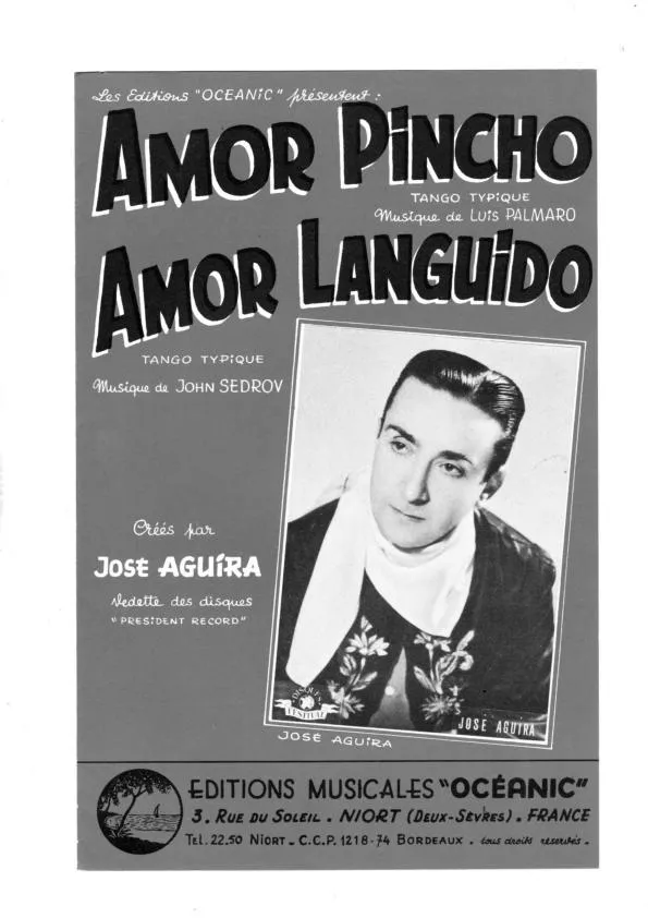 télécharger la partition d'accordéon Amor Pincho (Orchestration) (Tango) au format PDF
