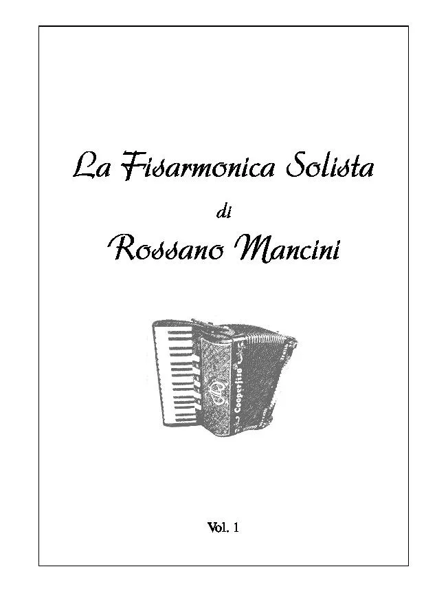télécharger la partition d'accordéon La Fisarmonica Solista (Volume 1) (6 Titres) au format PDF