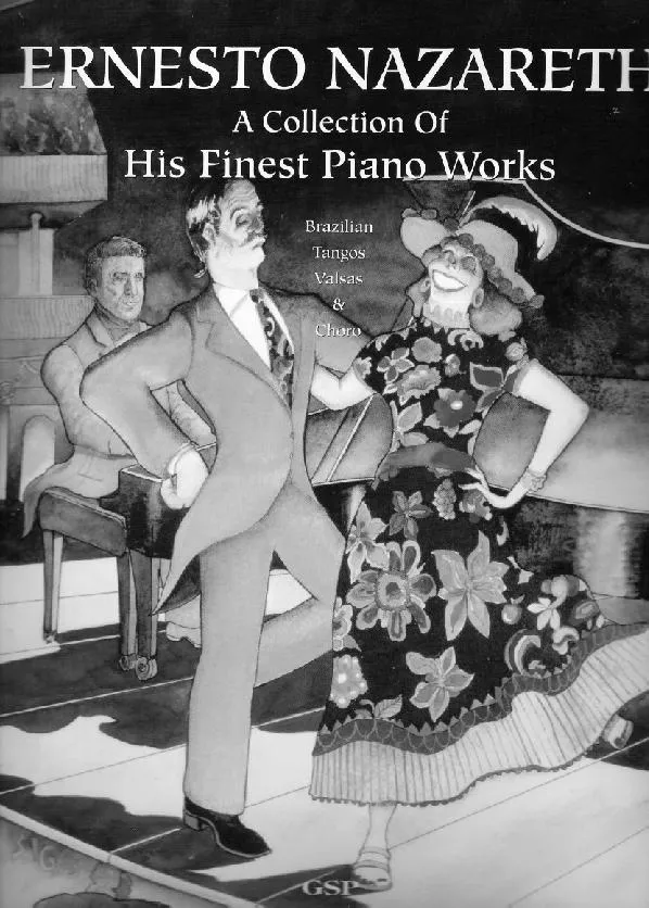 télécharger la partition d'accordéon Ernesto Nazareth : A Collection Of His Finest Piano Works (22 titres) au format PDF