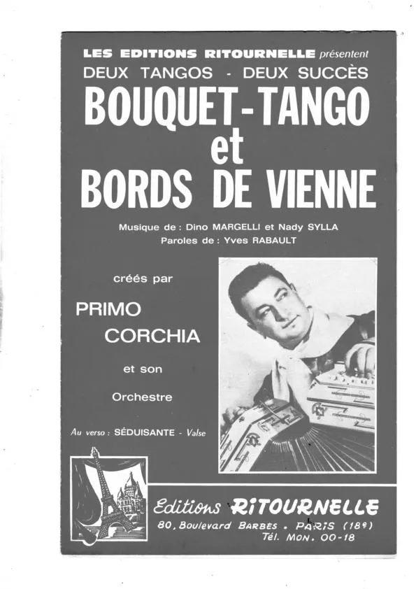 télécharger la partition d'accordéon Bouquet Tango au format PDF