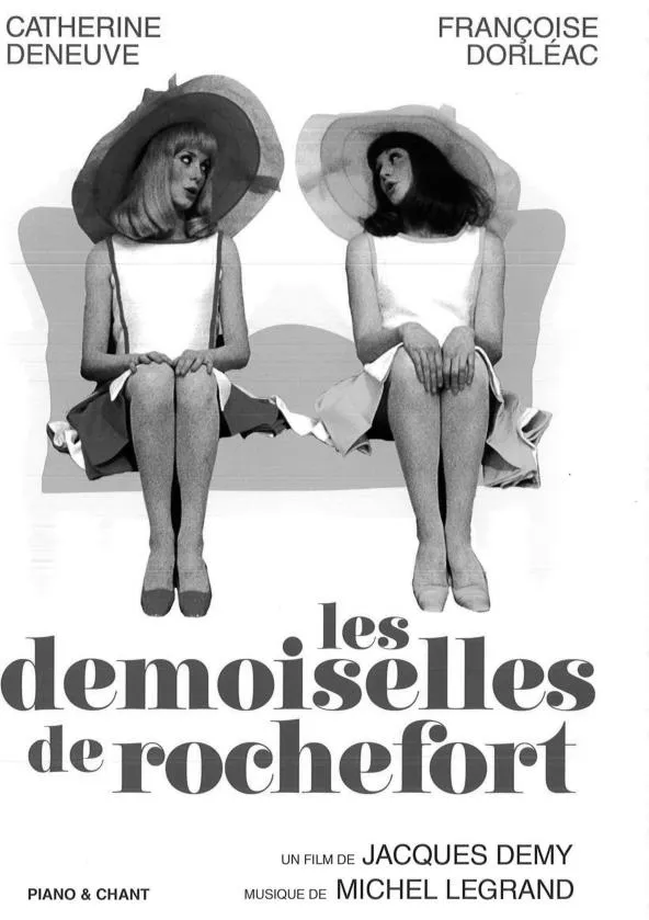 télécharger la partition d'accordéon Les Demoiselles De Rochefort au format PDF