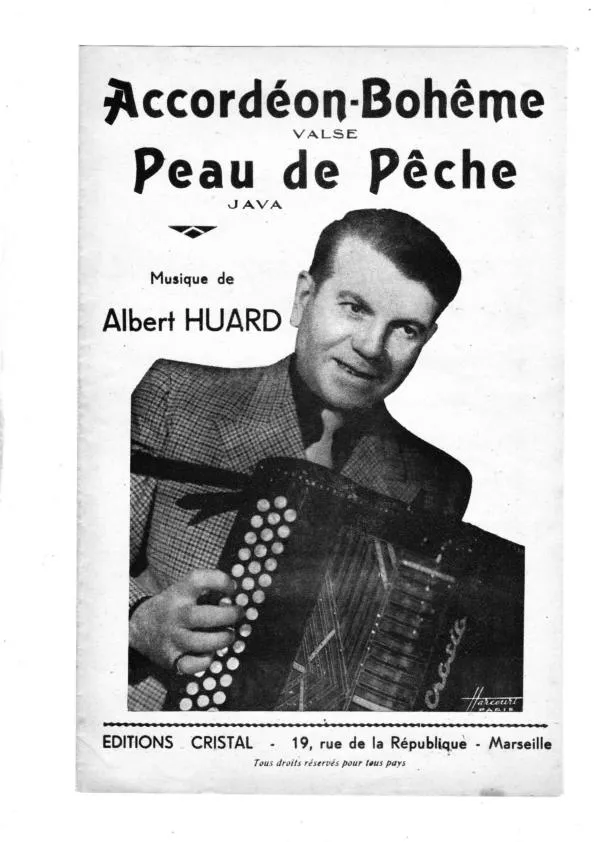 télécharger la partition d'accordéon Accordéon Bohème + Peau de pêche (Arrangement : Paul Sego ) (Orchestration) (Valse + Java) au format PDF