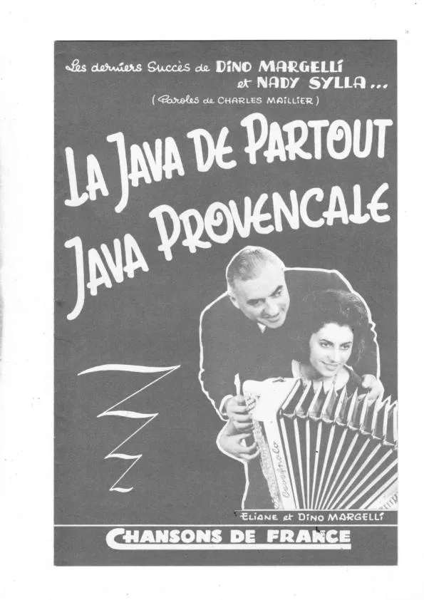 télécharger la partition d'accordéon La java de partout au format PDF
