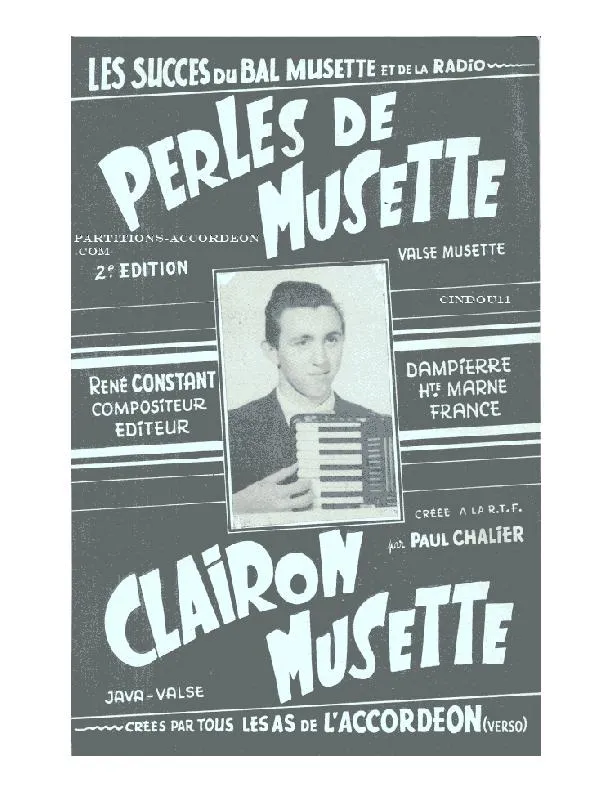 télécharger la partition d'accordéon Clairon Musette (Valse) au format PDF