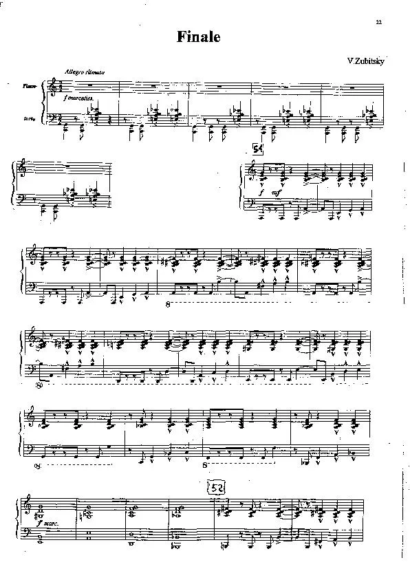 télécharger la partition d'accordéon Omaggio ad Astor Piazzolla (Partie 3 : Finale) au format PDF