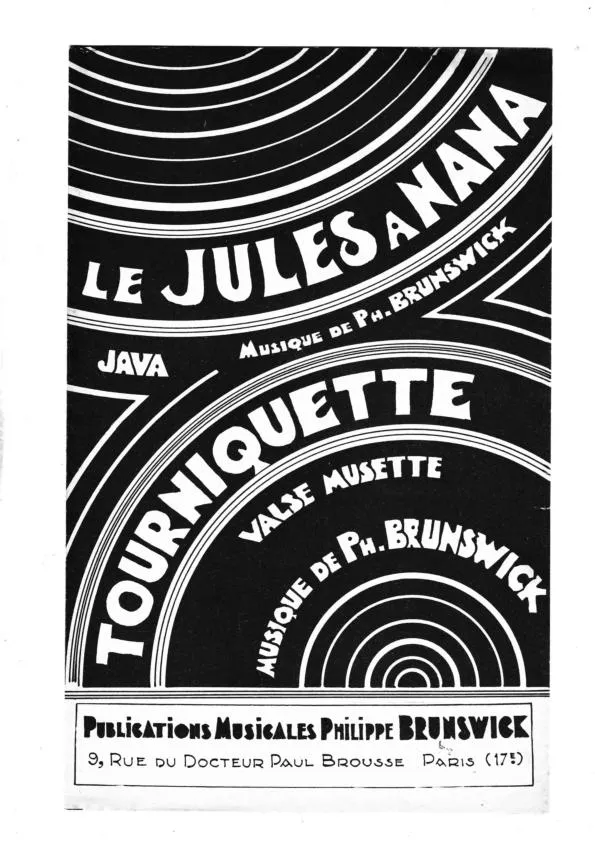 télécharger la partition d'accordéon Le Jules à Nana + Tourniquette (Java + Valse Musette) au format PDF