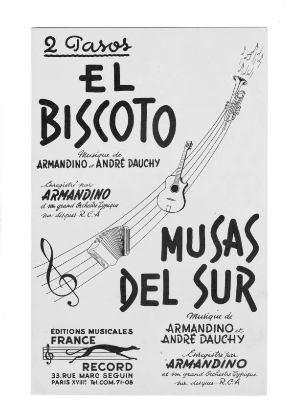 télécharger la partition d'accordéon Musas del Sur (Orchestration) (Paso Doble) au format PDF