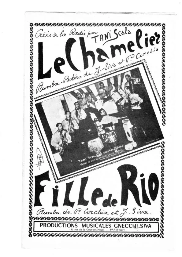télécharger la partition d'accordéon Le chamelier (Orchestration) (Rumba Boléro) au format PDF
