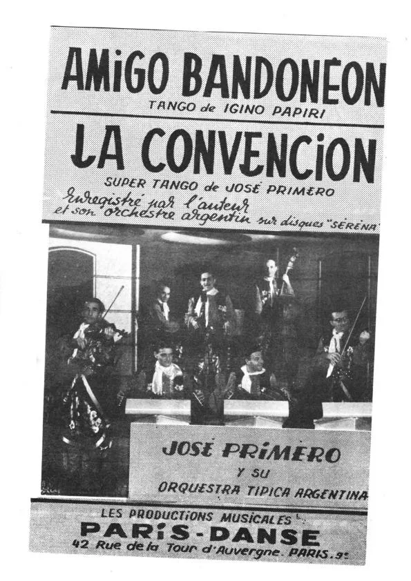 télécharger la partition d'accordéon Amigo Bandonéon (Orchestration) (Tango) au format PDF