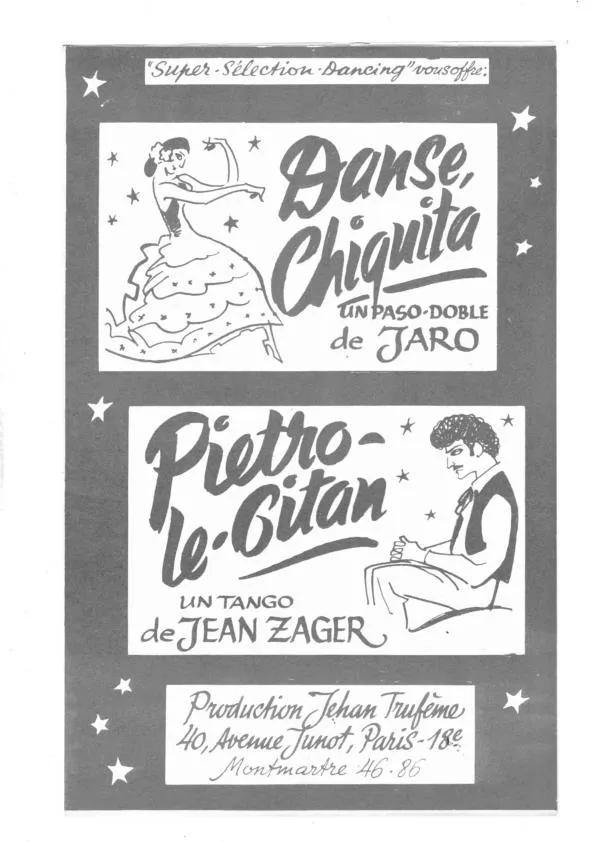 télécharger la partition d'accordéon Pietro le Gitan  (Orchestration) (Tango Bohémien) au format PDF