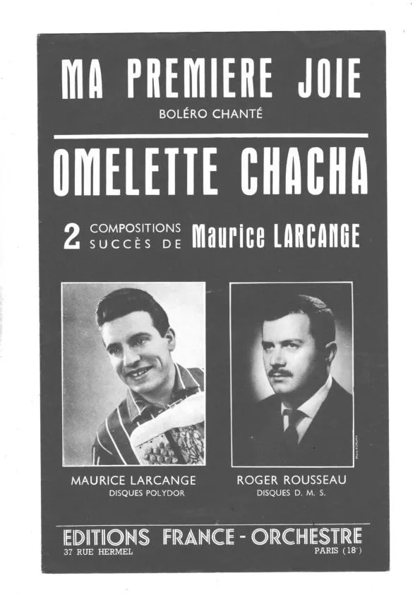 télécharger la partition d'accordéon Omelette Chacha (Arrangement : Roger Rousseau) (Orchestration) au format PDF