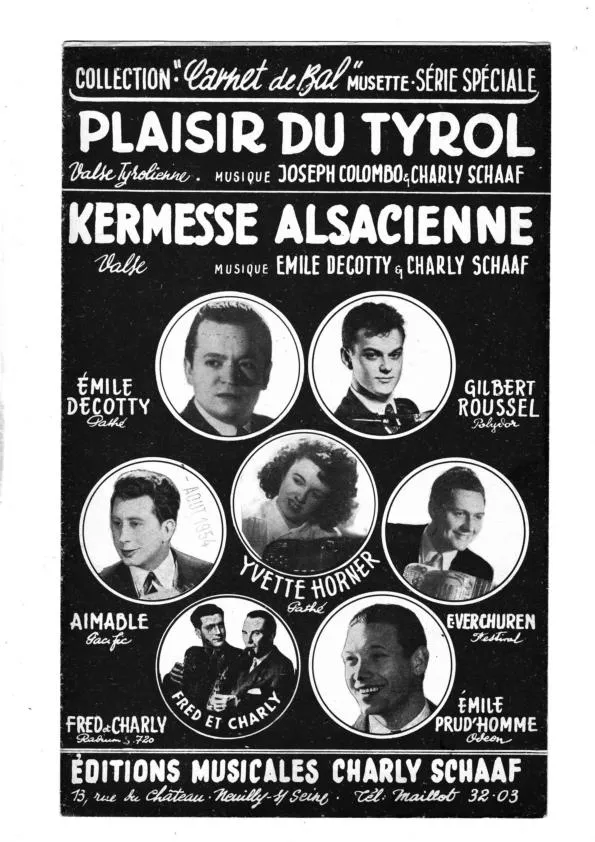 télécharger la partition d'accordéon Kermesse Alsacienne (Valse) au format PDF