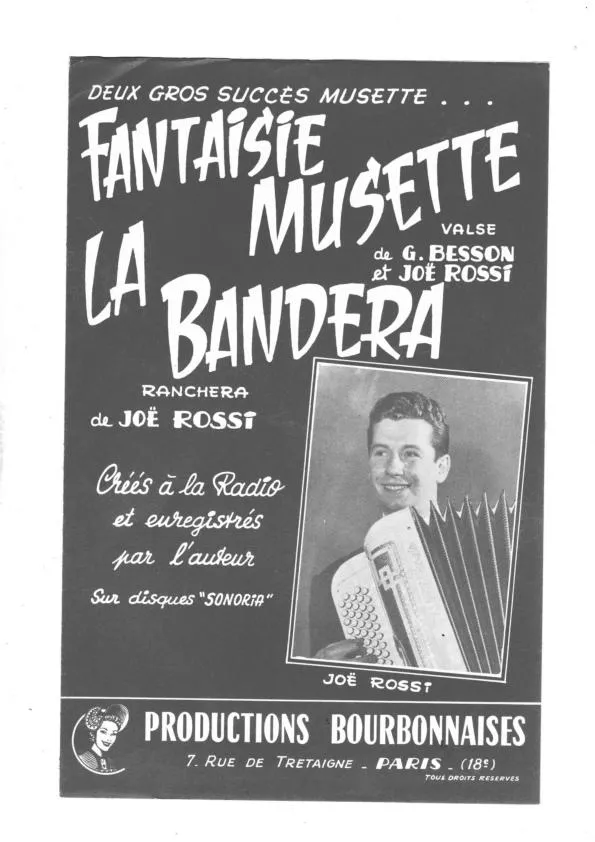 télécharger la partition d'accordéon Fantaisie Musette (Valse) au format PDF