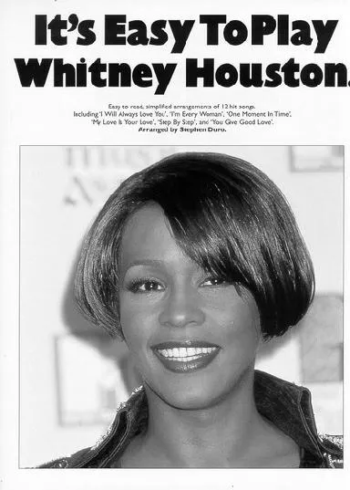 télécharger la partition d'accordéon It's easy to play Whitney Houston au format PDF