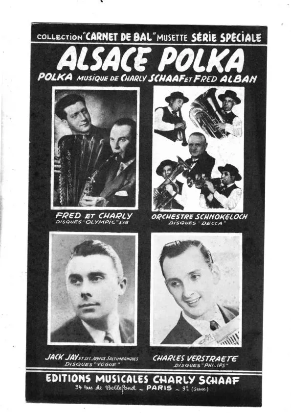télécharger la partition d'accordéon Alsace Polka au format PDF