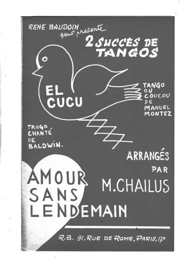 télécharger la partition d'accordéon El Cucu (Tango du coucou) (Arrangement : Michel Chailus) au format PDF