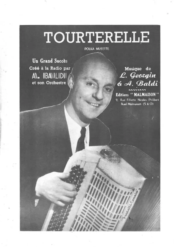 télécharger la partition d'accordéon Tourterelle (Polka) au format PDF