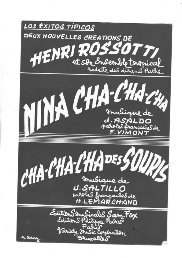 télécharger la partition d'accordéon Le cha cha cha des souris (Orchestration) (Mambo Cha Cha Cha) au format PDF