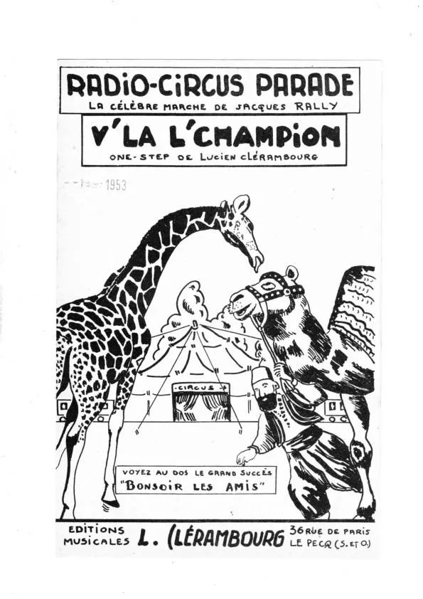 télécharger la partition d'accordéon Radio Circus Parade (Orchestration) (Step Marche) au format PDF