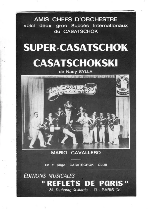 télécharger la partition d'accordéon Casatschockski + Casatschok Club au format PDF