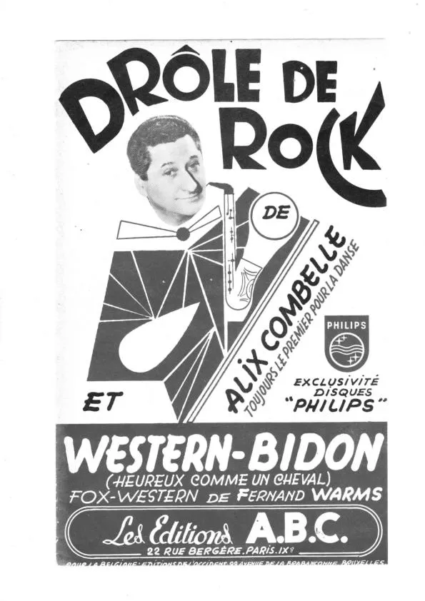 télécharger la partition d'accordéon Western Bidon (Heureux comme un cheval) (Fox Western) au format PDF