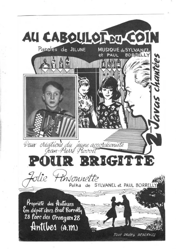 télécharger la partition d'accordéon Au caboulot du coin (Orchestration) +Jolie Pinsonnette (Java + Polka) au format PDF