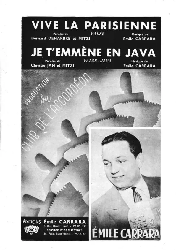télécharger la partition d'accordéon Vive la Parisienne (Valse) au format PDF